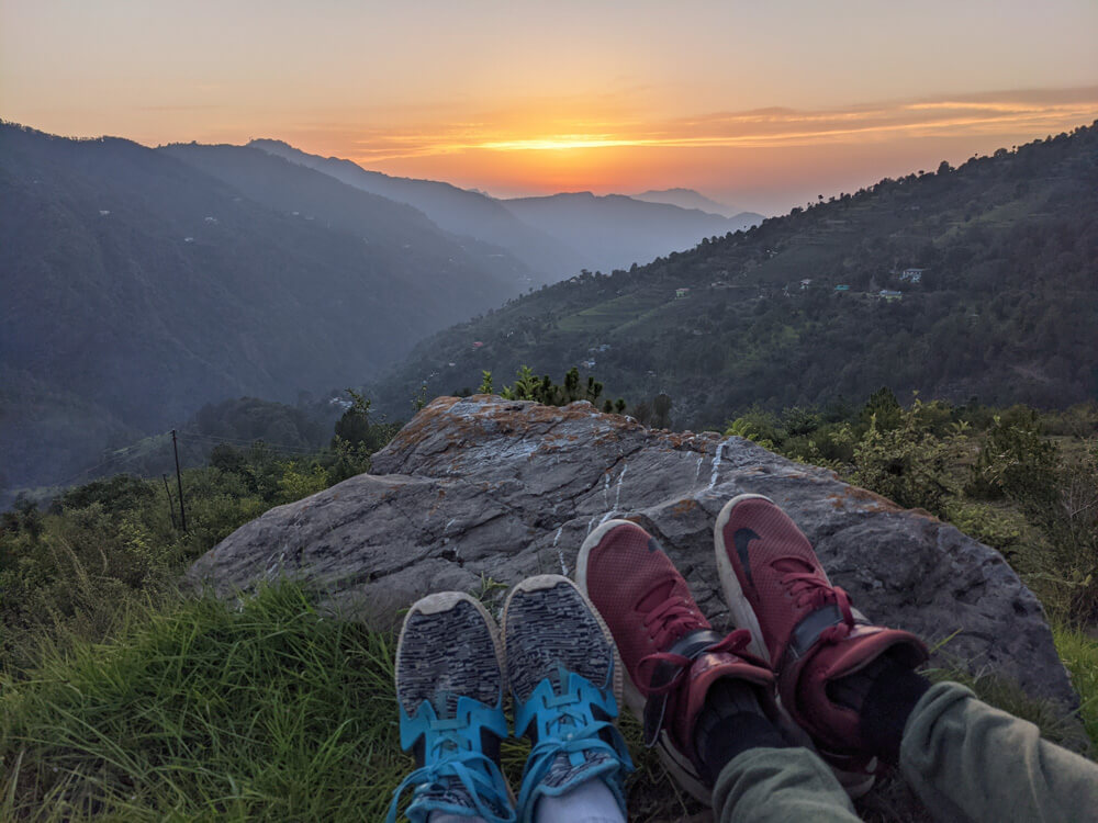 being together in gagal village below mashobra near shimla himachal