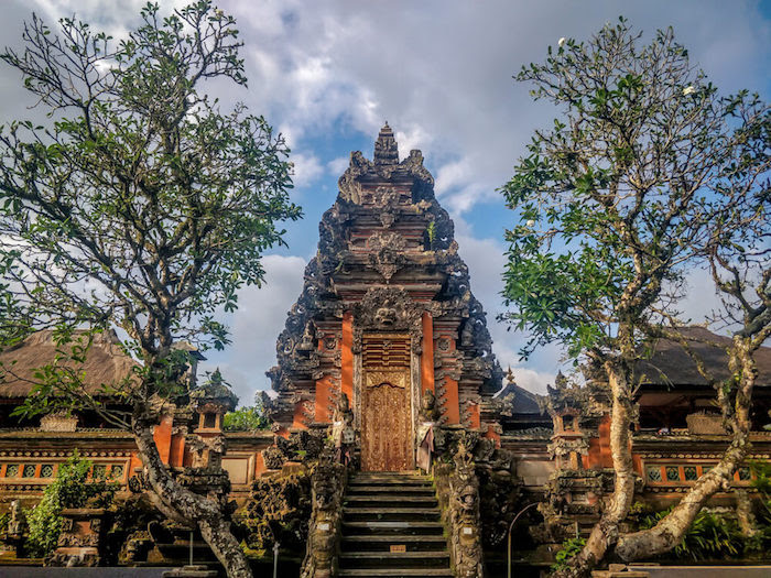 Ubud temple feature image for bali visa for indians