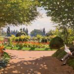 Claude_Monet,_Adolphe_Monet_in_the_Garden_of_Le_Coteau_at_Sainte-Adresse,_1867 used as feature image for article on daily small habits