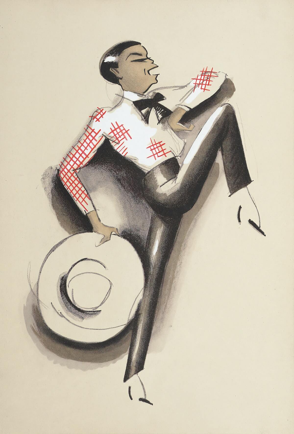 a caricature of a dancer.jpg