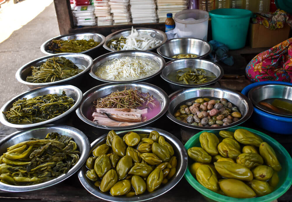 12 Myanmar Traditional Food – Eating My Way Through Burma 10 pickles-yangon-burma