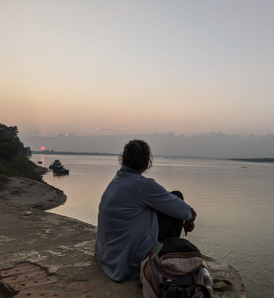 A Stunning Sunset at Mandalay's Irrawaddy River 13 irrawaddy river mandalay