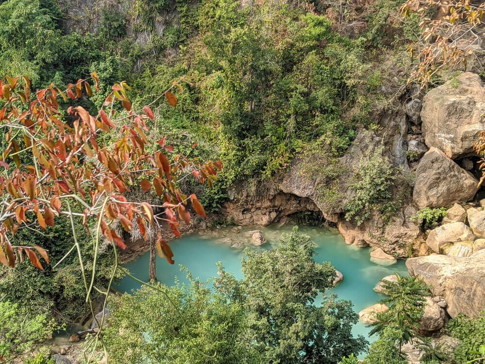 deedoke waterfall mandalay myanmar