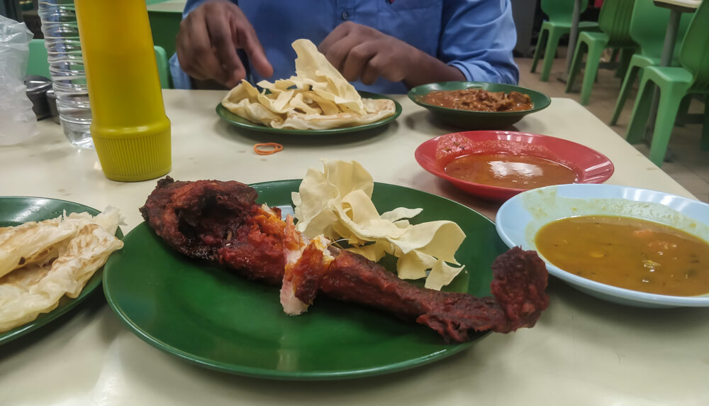 My Journey With Street Food of Malaysia – A Photo Essay 2 1 / 1 – food from malaysia fish roti sambhar kuala lumpur.jpeg