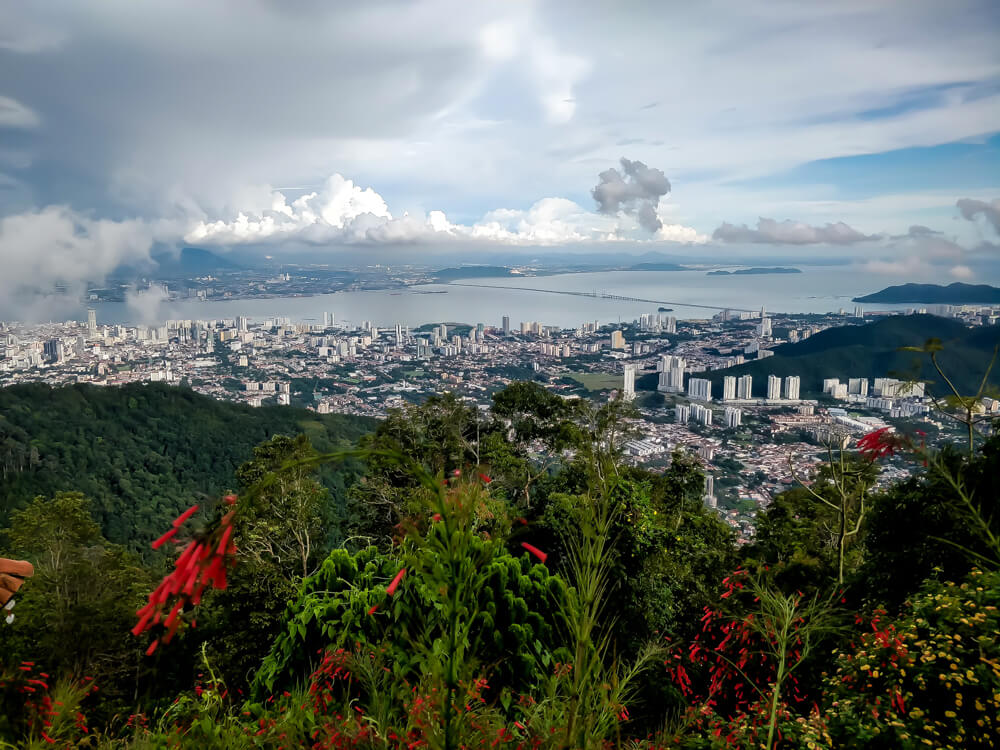 My Journey With Street Food of Malaysia – A Photo Essay 32 A view of Penang from the top of Penang hill