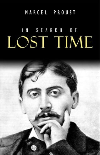 in search of lost time volumes 1 to 7 marcel proust book cover