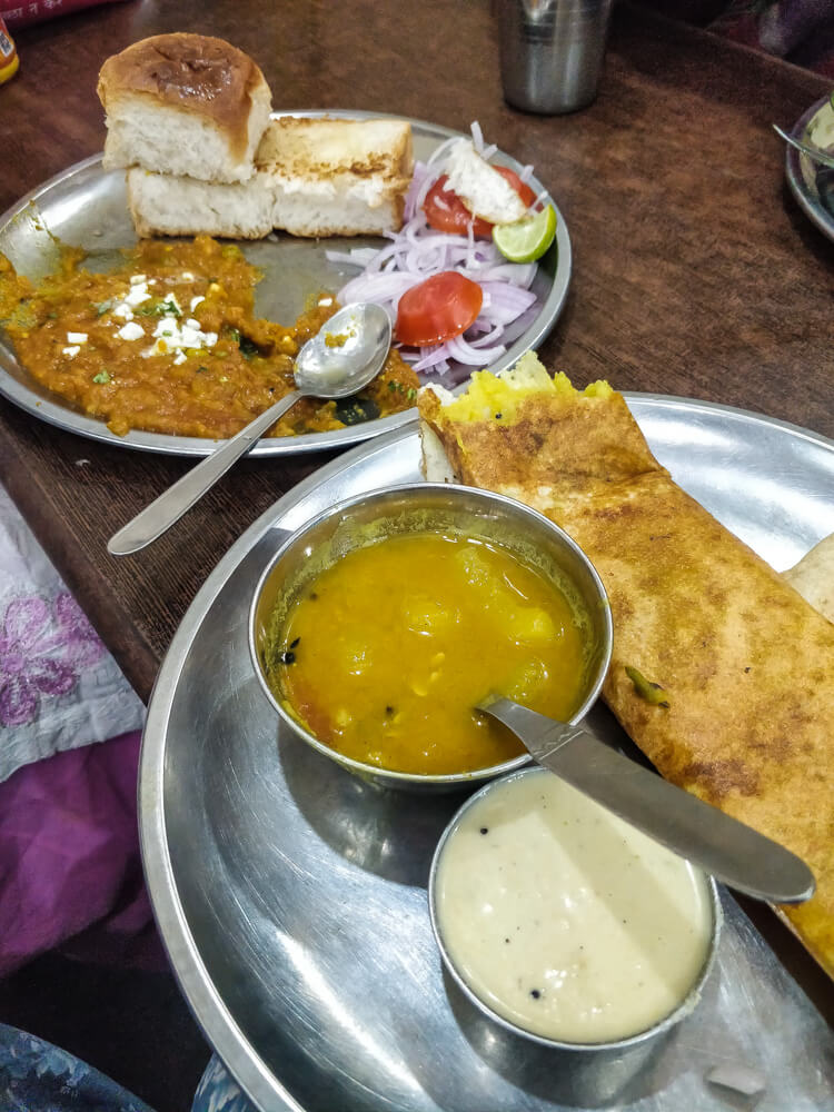 masala dosa in North India