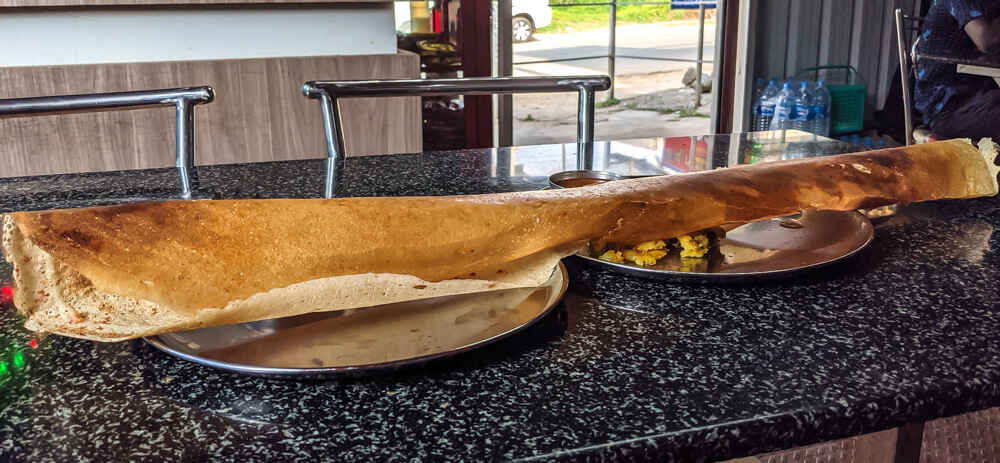 Amazing Karnataka – From Ten Years of Travel 43 paper south indian dosas madikeri karnataka