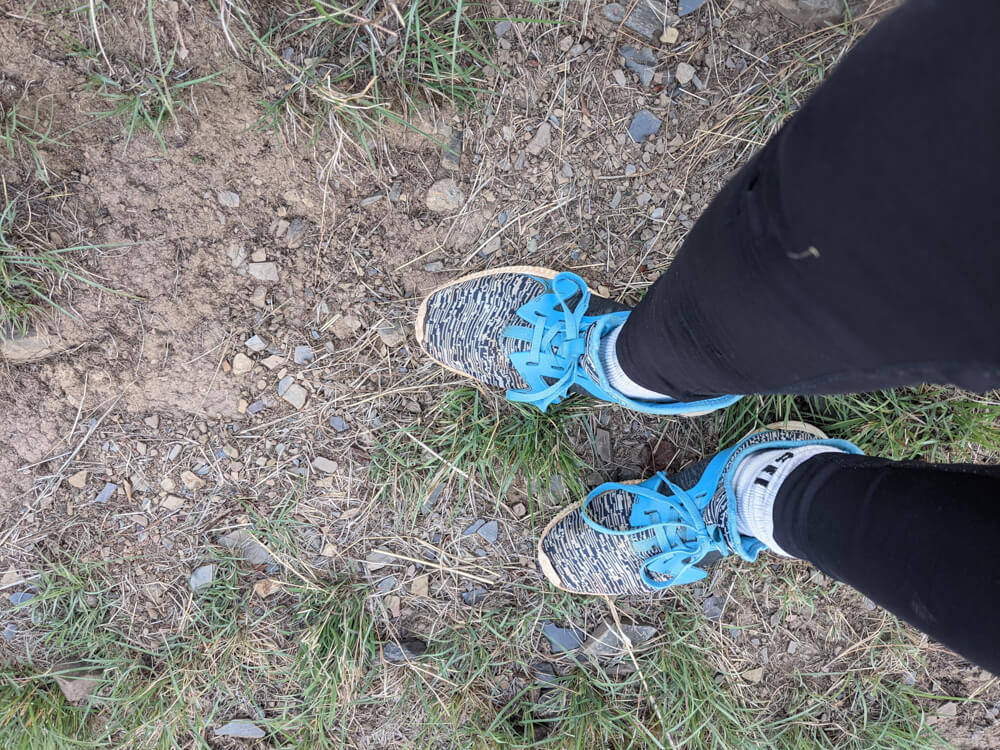 Hiking Down to the Leopard-Infested Gorge in Mehli Shimla 11 shoes