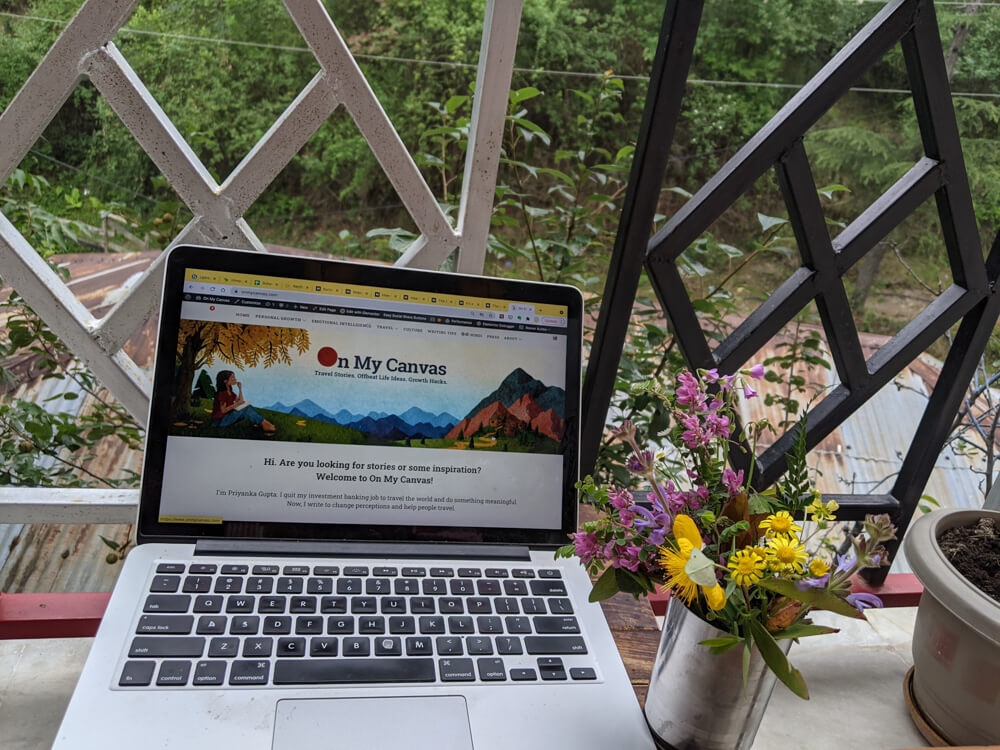 Loitering Around Shakrala (Mehli) Village, Shimla – In Photos 20 sitting-in-the-balcony-with-my-wildflowers-mehli-village