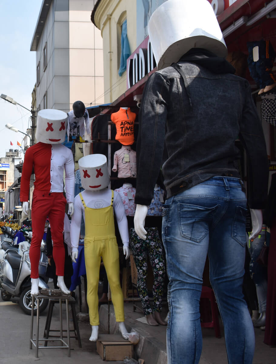 weird mannequins of bengaluru