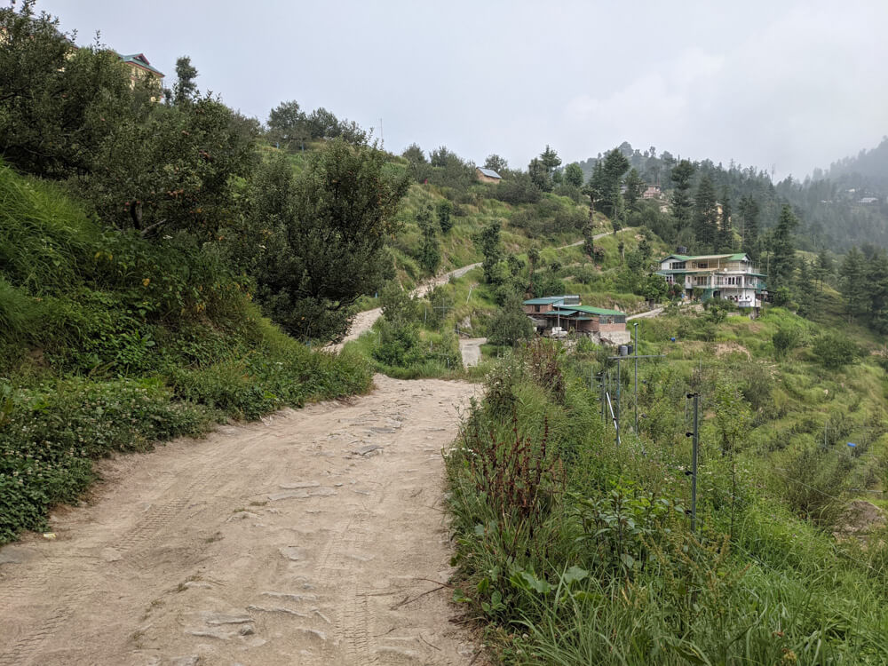 bakhrot road to shikari devi