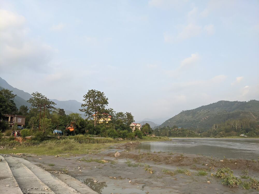 What a Dam Did to the Tattapani Hot Water Springs 16 dirty-river-side-tata-pani-karsog-mandi