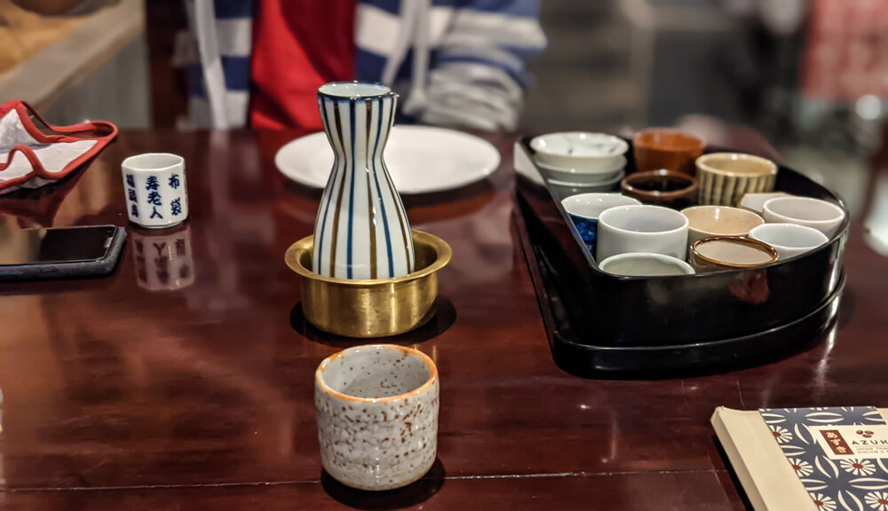 Best Restaurants Near MG Road Bangalore – Adventures of My Belly 6 drinking sake in Azuki Japanese mg road restaurant
