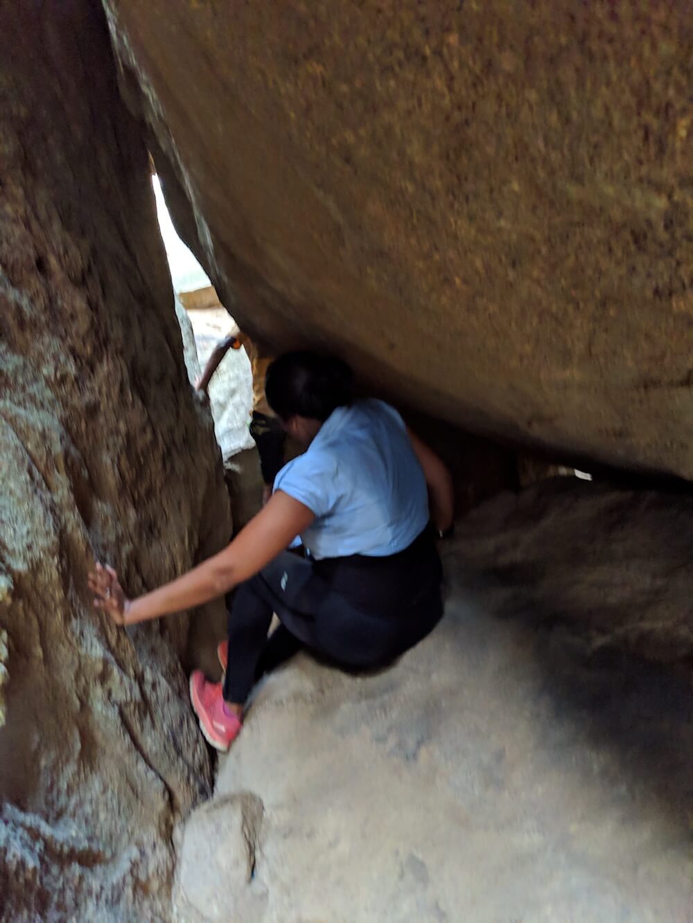 Amazing Karnataka – From Ten Years of Travel 38 getting-down-into-a-cave-in-kolar.jpeg