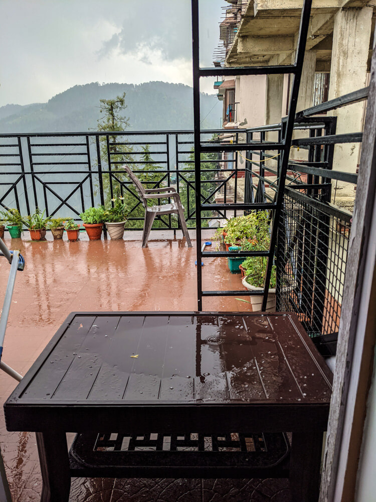 An Itinerant Writer’s Life in Mashobra, Shimla (Along With Things To Do) 20 hailstorm in mashobra