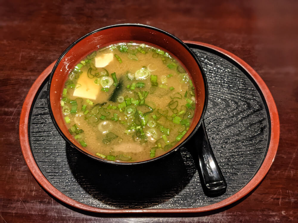 miso soup azuki bangalore mg road