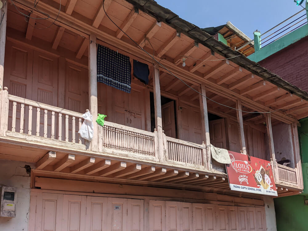 old himachal architecture pangna houses