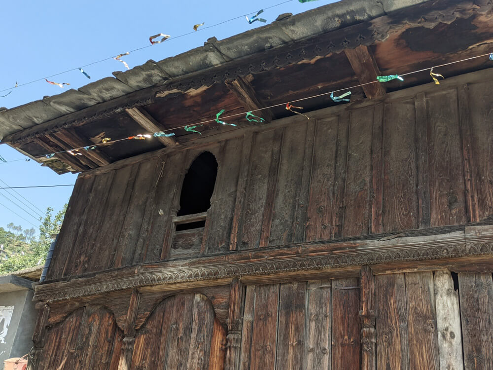 old wooden houses pangna