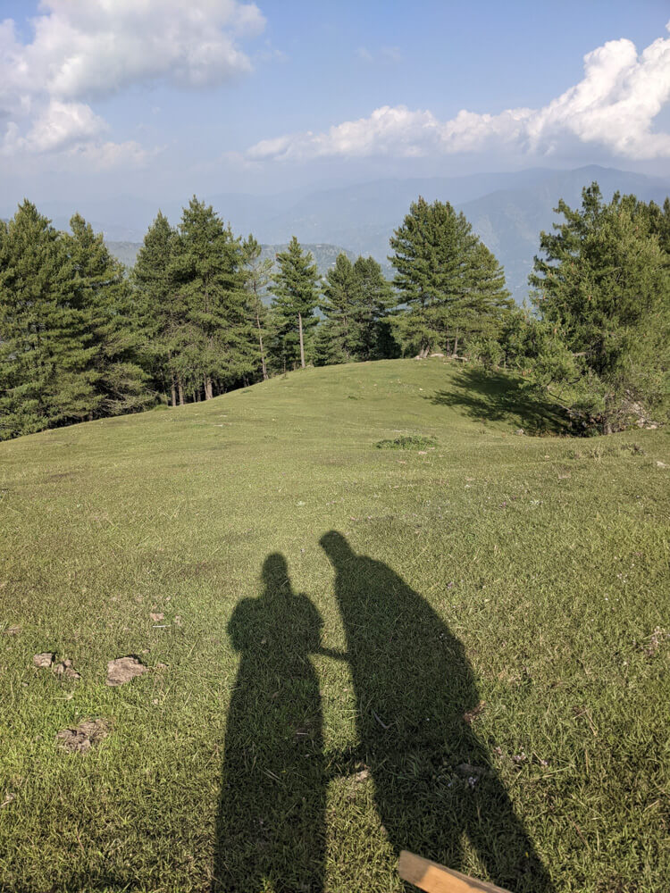 Sunny Picnic at Kanag Devi Temple, Theog (Shimla) – Pastures in Obscurity 17 our shadows