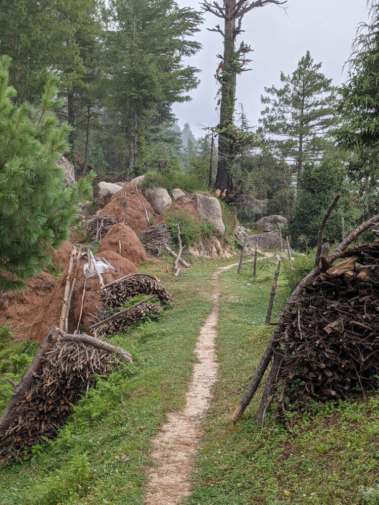 path through sainthal