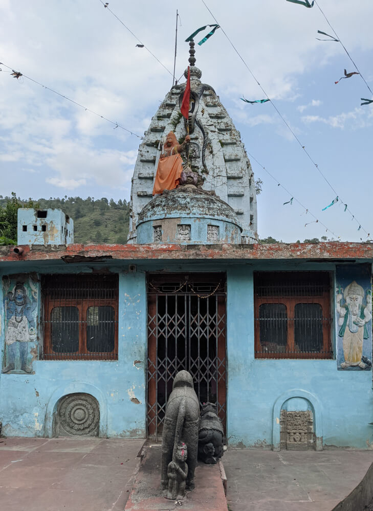 shiva temple pangna village karsog tehsil himachal nandi