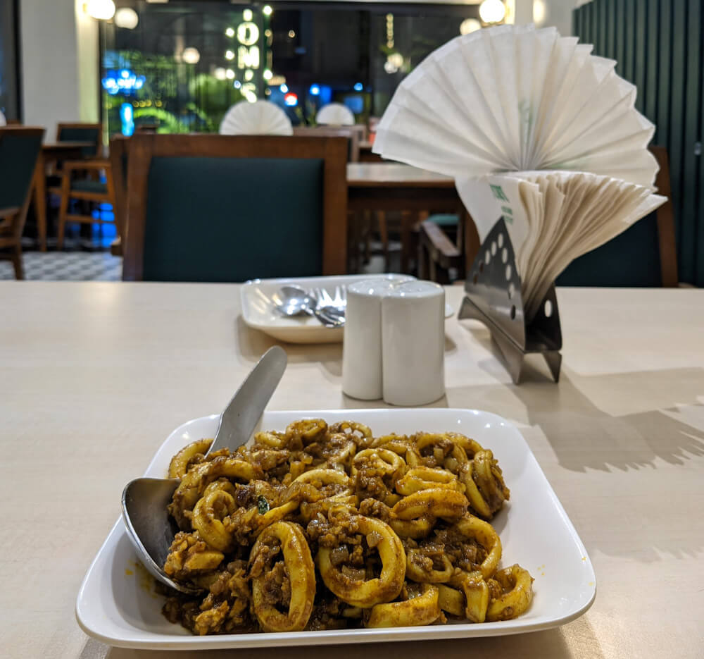 Best Restaurants Near MG Road Bangalore – Adventures of My Belly 18 squid at Tom's