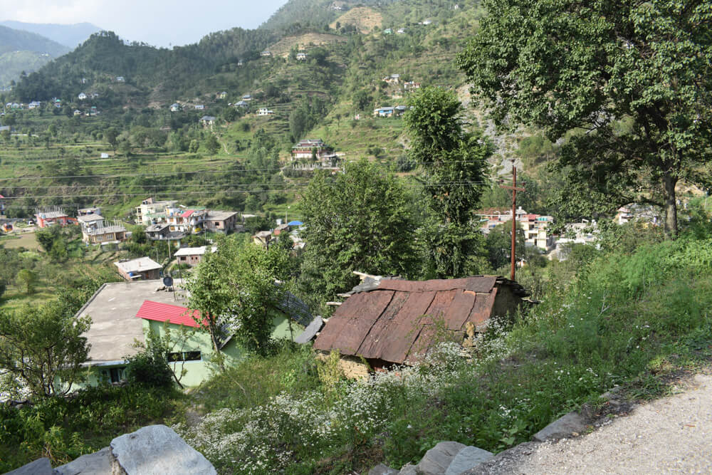 top view of pangna karsog