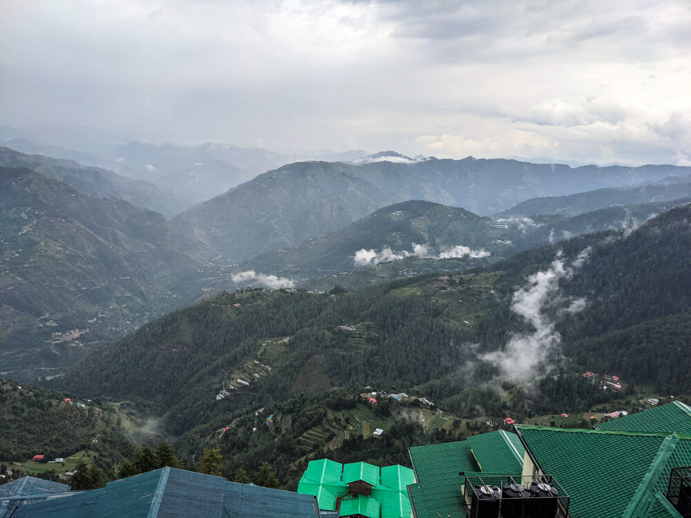 view of clouds from mashobra