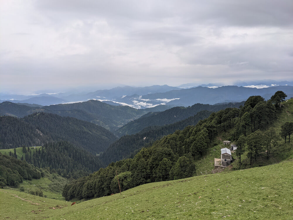 We Dared to Hike to Shikari Devi Temple (Mandi Himachal) On Our Own 53 view of valley