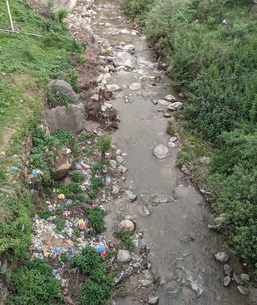 garbage on khud in karsog