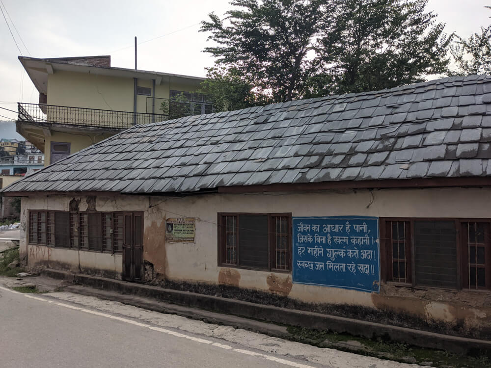 old building in karsog village