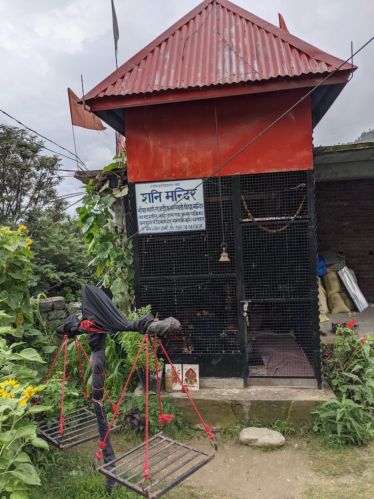 tula dan at shani temple