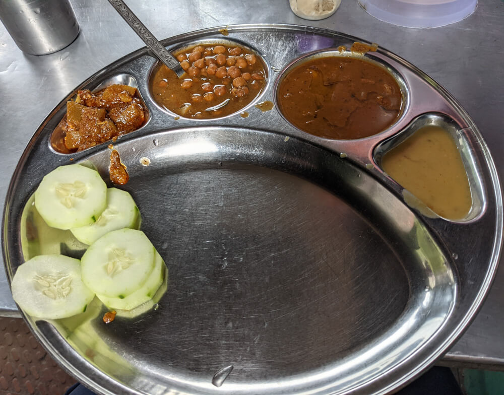 Favorite Himachal Pradesh Moments in 71 Photos 55 a typical thali in himachal