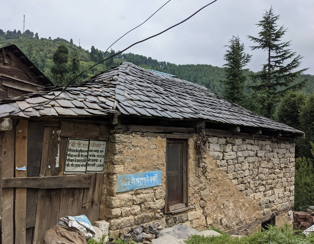 below poverty lines home in himachal