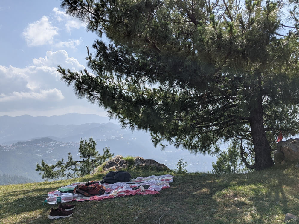 picnic on kanag devi hill