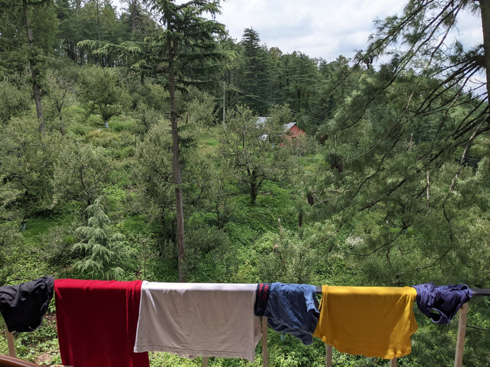 Favorite Himachal Pradesh Moments in 71 Photos 33 reality of long term travel, in mamleshwar chindi hotel