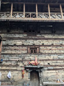 very old style kathkuni temple himachal