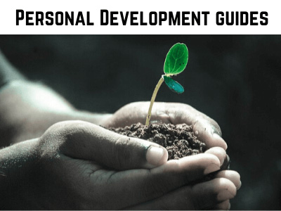 personal development growth guides category shown through a growing plant