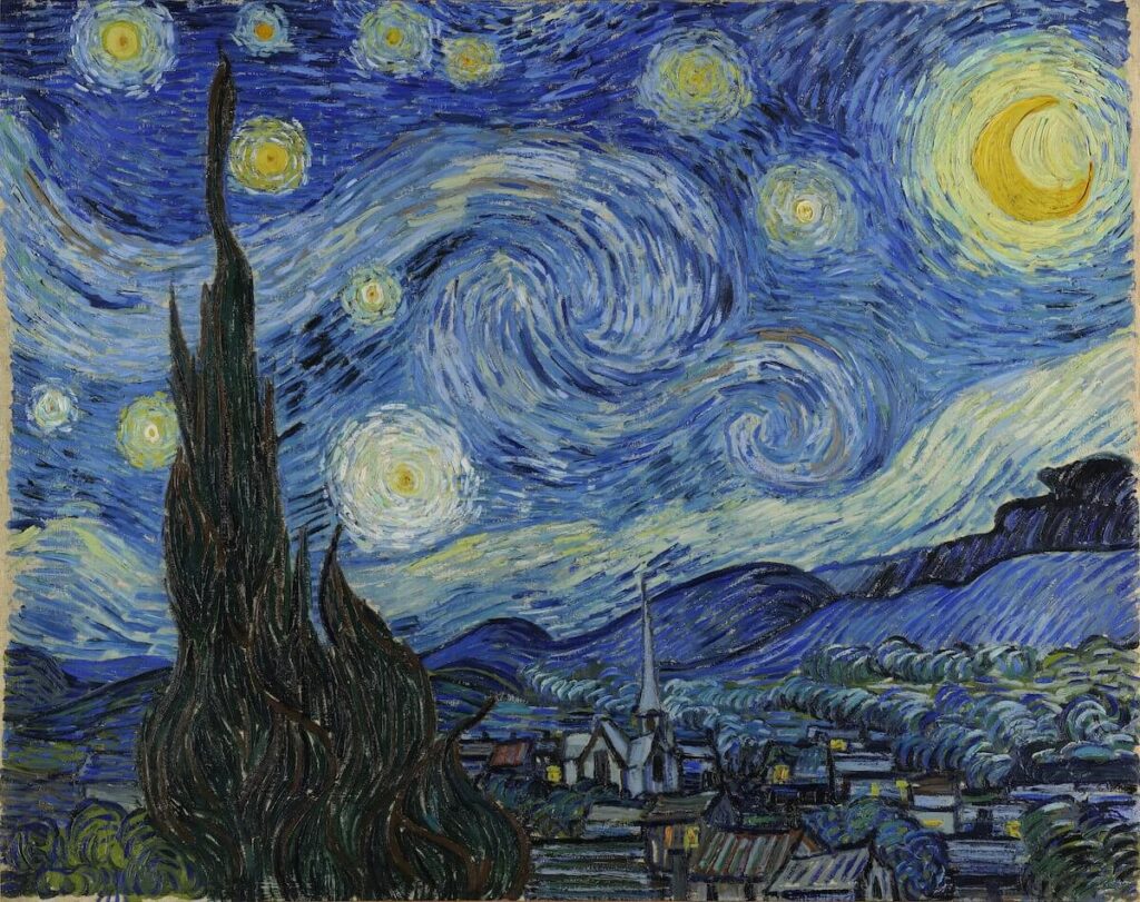 4096px Van Gogh Starry Night living a creative life