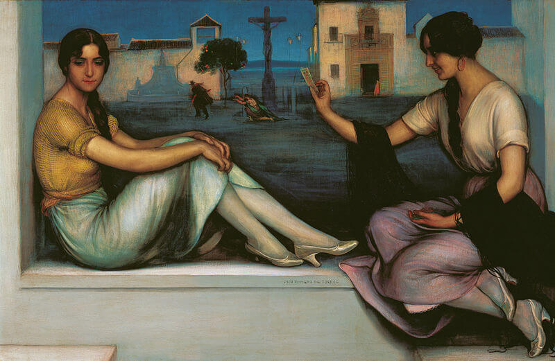 43 Observations on Human Beings From Proust (Swann's Way: In Search of Lost Time Vol 1) 5 800px La Buenaventura by Julio Romero de Torres 1