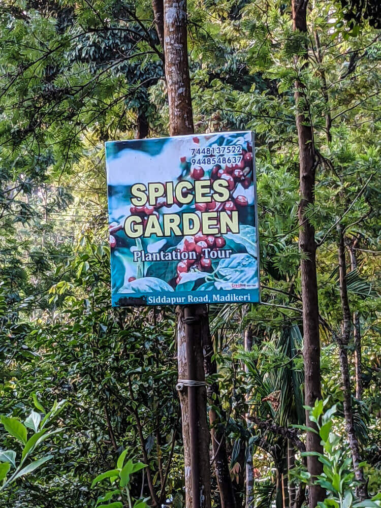 madikeri spice garden