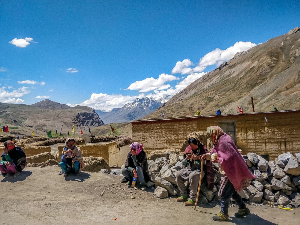 chicham+spitian+women+Spiti+valley+india+himalayas