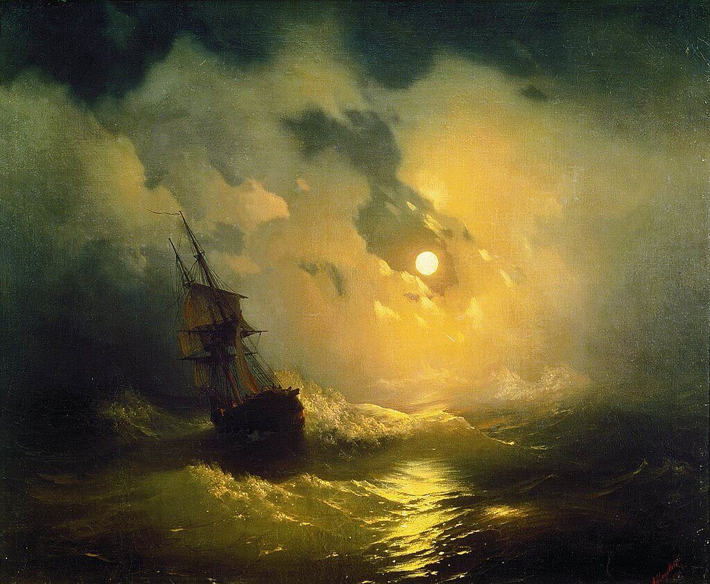 How to Achieve Your Goals – 12 Principles I've Followed Since I'm 15 3 1024px Stormy sea at night but eyes on the work used for how to achieve goals article