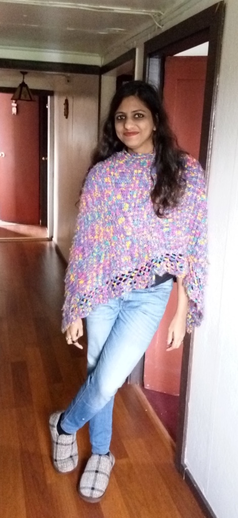 Learning Spanish in Chile–A Mind-Numbing Experience 2 me in a poncho learning spanish in chile