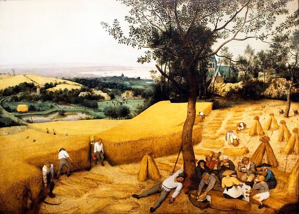 Pieter_Bruegel_the_Elder-_The_Corn_Harvest_(August) doing things together is one of the things that make people happy