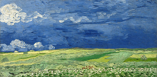 512px Vincent van Gogh Wheatfield under thunderclouds Google Art Project