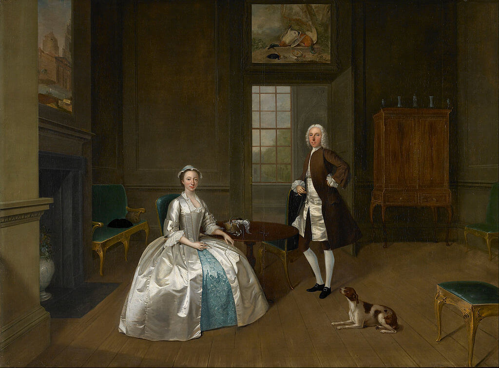 1024px-Arthur_Devis_-_Mr_and_Mrs_Atherton two people sitting for a painting and you can judge them all you want