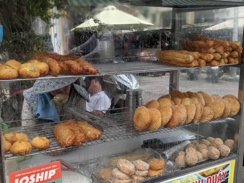 Fish Soup, Crazy Streets, and Night Markets in Saigon 41 Banh-Tieu-of-various-kinds.jpg