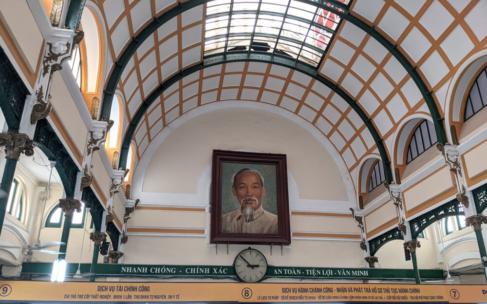 Fish Soup, Crazy Streets, and Night Markets in Saigon 19 central-post-office-from-inside-ho-chi-minh-vietnam.jpg
